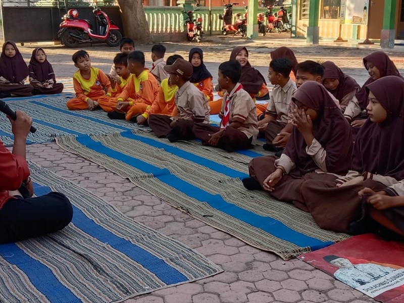 DO'A BERSAMA GURU DAN SISWA SDN 1 TREBUNGAN