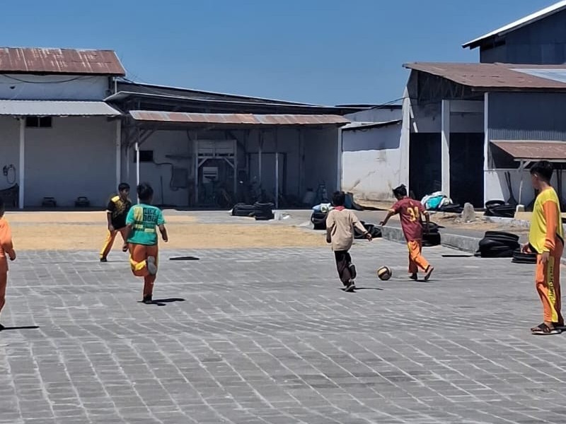 SELEKSI SEPAK BOLA SISWA SDN 1 TREBUNGAN