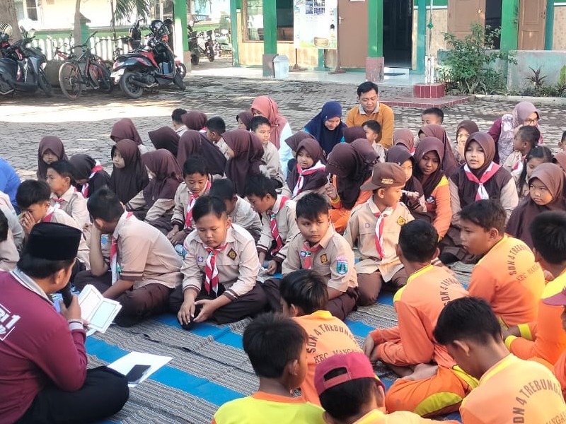 KEGIATAN MENGAJI BERSAMA SDN 1TREBUNGAN